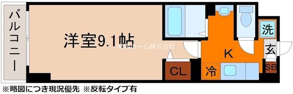 プラネシア星の子京都駅前の物件間取画像